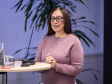 Claudia Bauer-Krösbacher stellt ihr Projekt vor