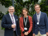 v.l.: Dieter Pahr, Stefanie Stelzer, Andreas Reisinger