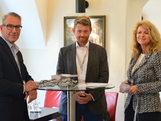 from left.: Franz Delapina, Mario Enzenberger and Sigrid Rulitz